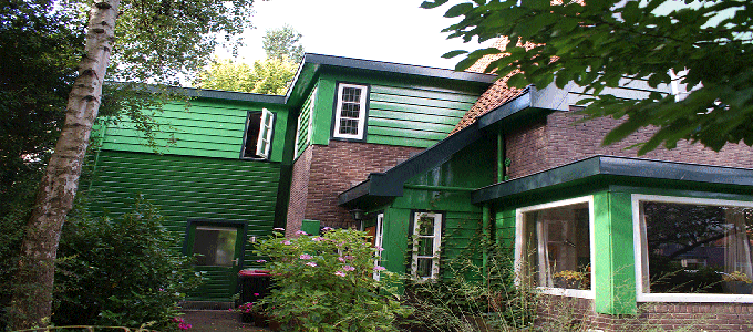 Geschilderd huis